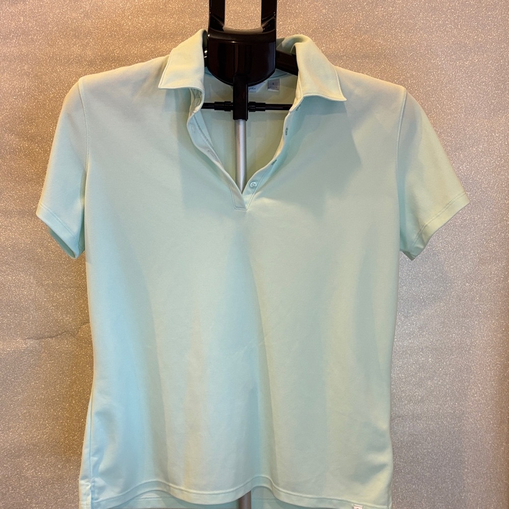 Lady Hagen Mint Button Down Shirt